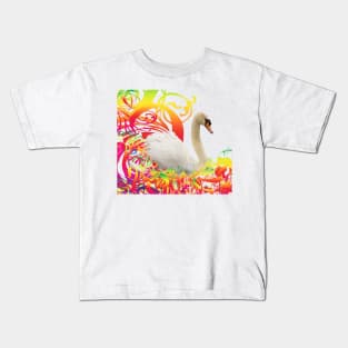 Swan Nest Kids T-Shirt